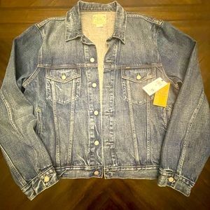 Polo denim style jacket Unisex
